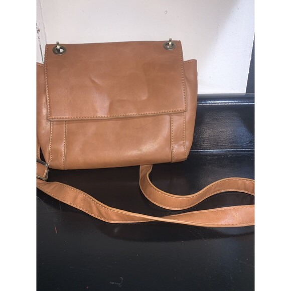 Joy Susan Jackie Large Flap Sueded Medium Crossbody Handbag (Whiskey) - Picture 1 of 7